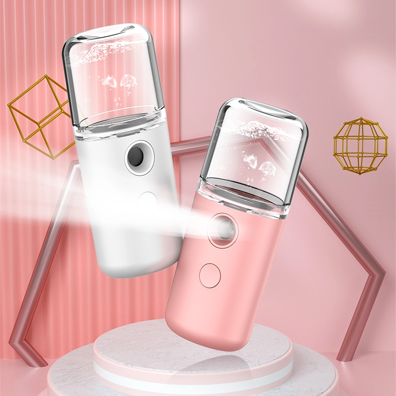 Portable Beauty 50ml Personal Cool Mist Spray Ultrasonic Air Mini USB Aroma Diffuser Facial Face Care Humidifier For Promotion