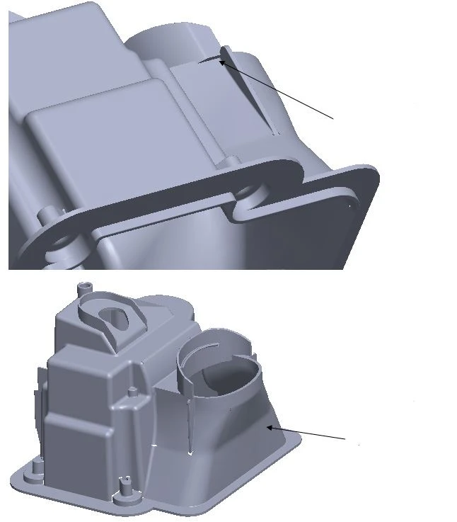 Mold for Modem Bottom Case