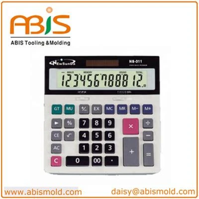 Small Solar Plastic Cover Desktop Calculator