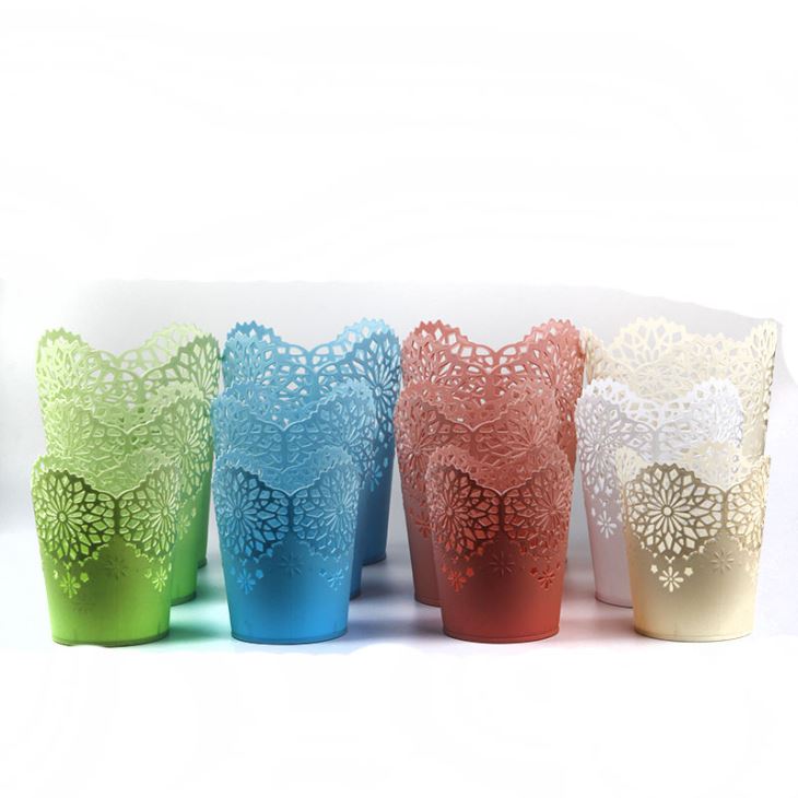 Hollow Pattern Plastic Mold For Bin Household Dustbin Basket